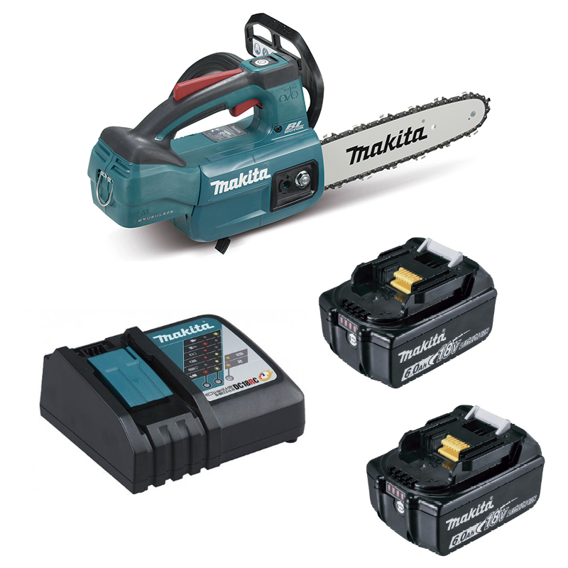 Motosserra a Bateria 18V DUC254Z + 2 x BL1860B + DC18RC